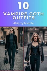 Vampire goth fashion seamlessly blends elegance with edginess, creating a unique style that is both captivating and sophisticated. This article showcases ten distinct vampire goth outfits, each combining traditional gothic elements with modern fashion sensibilities.