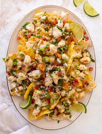 Crab Nachos - Summer Crab Meat Nachos