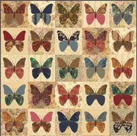 Butterflies quilt pattern by Laundry Basket Quilts