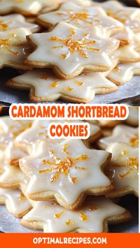 Looking for a cookie recipe that’s easy, delicious, and full of flavor? These Cardamom Shortbread Cookies 🍪 with a zesty Orange Glaze 🍊 are a perfect blend of buttery goodness and warm, spiced citrus! They’re quick to make, melt-in-your-mouth tender, and an absolute must-try for any baking enthusiast. Whether you’re prepping for the holidays or craving a sweet treat with a twist, this recipe will be a new favorite. Save this pin to bake these crowd-pleasers later and share with fellow cookie lovers! 😋 #Cookies #EasyRecipes #Baking #Cardamom #OrangeGlaze #HolidayBaking #Dessert