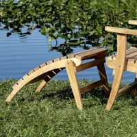 Adirondack Teak Footrest | Westminster Teak