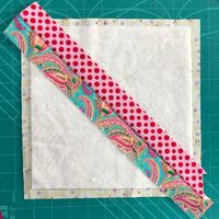 THE EASIEST QUILT BLOCK TO MAKE -THE STRING BLOCK