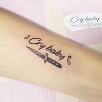 Cry baby cry  #tattoo #tattoodesigns #ink #tats