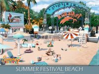 The Sims Resource - Summer Festival Beach