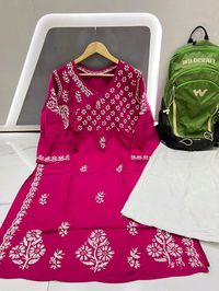  

To buy whatsapp at 00918009368242
 • *♦️_angrakha style pintex work kurti_♦️*
 • *kurti fabric:-pure cotton*
 • *kurti length 46”* *sleeves 19”*
 • *Size:-36. 38. 40. 42. 44.*

*PRICE:1250. Ship Extra*⁰c85

