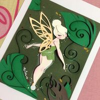 Nathanna Érica on Instagram: “Finally finished this tiny little lady! #Disney #Tinkerbell”