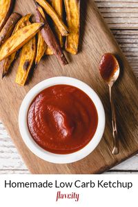 Sugar free ketchup recipe that is low carb and paleo