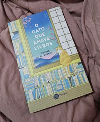 capa do livro "o gato que amava livros" #books #booklover #ogatoqueamavalivros