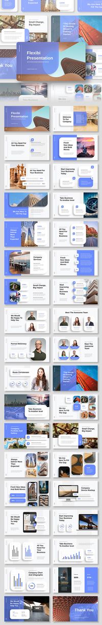 Flexibi - Multipurpose Business Presentation Template :: Behance