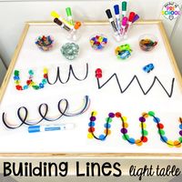 Literacy Light Table Ideas for Preschool, Pre-k, & Kindergarten 17