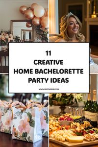 Hosting a bachelorette party at home can be a great way to save money, avoid the stress of travel. Whether the bride-to-be is looking for a low-key night in or a more lively celebration, there are plenty of home bachelorette party ideas to choose from.