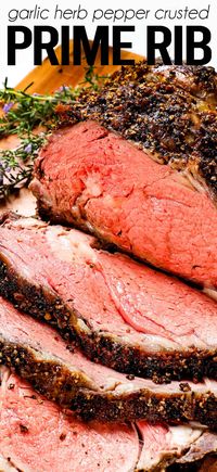 Best Recipe for Prime Rib - Carlsbad Cravings