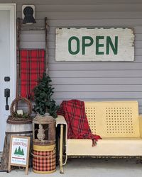 Vintage Christmas Porch