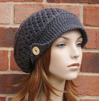 newsboy free crochet hat pattern More