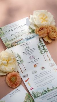 Vail Wedding Invitations | Wide Eyes Paper Co.