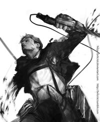 Attack on Titan ~~ Sacrifice is not limited to the enlisted ranks :: [ Erwin Smith Shingeki no Kyojin Attack on Titan by brilcrist.deviantart.com on @deviantART ]