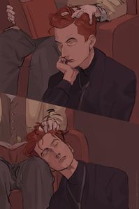 #благиезнамения #кроули #азирафель #crowley #goodomens #aziraphalexcrowley #fanart