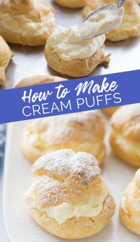 Easy Cream Puffs