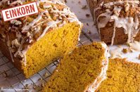 Einkorn Pumpkin Bread with Maple Glaze Recipe