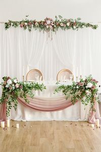 These Double Layers Backdrop Curtains will grace your wedding or any venue with a warm and cozy look whenever hanging on. Designed in double layers with a light shimmer, set against an off-white background, create elegance when under lights. User Guide: Click to view a short video about  how to use this product. PACKAG