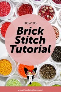 Tutorial: Brick Stitch – Three Fates Design