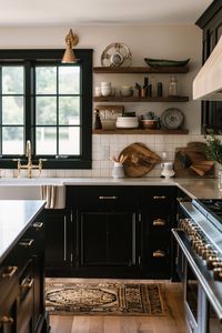 60+ Stylish Kitchens with Black Cabinets