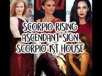 SCORPIO ASCENDANT | SCORPIO RISING | SCORPIO IN THE 1ST HOUSE