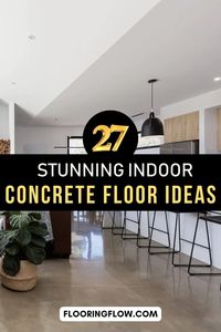 27 Indoor Concrete Floor Ideas For Modern Home 2024