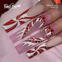 Click here to view more Fofosbeauty Press On Nails at lower price! Fofosbeauty--Press on nails 24 Pieces set 12 different sizes. Artificial nails design your own nails for weddings, parties, weekend dating, or special occasions. Acrylic nails art accessories design 24 pcs set full nail design fake nail tips with free nail glue sticker sheet and mini nail file. These tools can help you wear fake nails better, and the operation is easy and convenient for everyone. Clip-on nails have different size