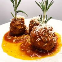 Spanish Meatballs with Tomato-Saffron Sauce