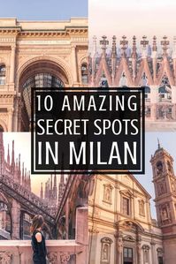 10 secret spots in Milan you should know about for any Italian adventure to the capital of the Lombardy region, Italy. Quirky attractions, offbeat places, and unusual things to do in Milan. #instagram #travelphotography #travel #MilanTravel #italyTravel #Milanphotography #travelguide #photoguide #visitmilan #visititaly #traveldestinations #travelinspiration #beautifulplaces #bucketlist #travelbucketlist #travelphotos #travelitinerary #packinglist