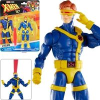 X-Men 97 Marvel Legends Cyclops 6-inch Action Figure: This collectible 6-inch-scale figure is detailed to look like Cyclops from Marvel Studios’ X-Men ‘97. Bring the excitement and wonder of the Marvel Universe to your collection with Hasbro Marvel Legends Cyclops and other X-Men action figures. Includes figure and 5 accessories. Ages 4 and up.