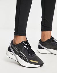 Puma Running XX Nitro trainers in black and white | ASOS