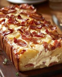 Cake Camembert Lardons : Une Recette Savoureuse et Conviviale – ZYGeneration Recettes