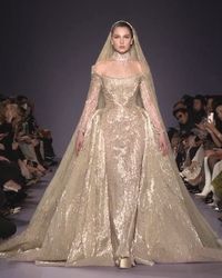 Georges Hobeika Look 57. Spring Summer 2020 Haute Couture Collection. #weddingdress #wedding