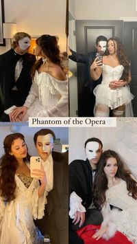 #phantomoftheopera #phantom #halloween #halloweencostumeideas #couplehalloweencostumes #duo