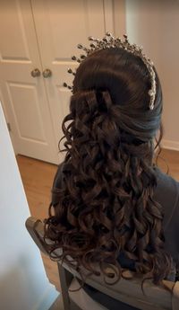 Hair Down Quinceanera Hairstyles – Quinceañera Hair Check more at http://allaboutimages.lovestoblog.com/hair-down-quinceanera-hairstyles-quinceanera-hair/