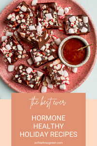 It's the most wonderful time of the year! So I've rounded up a huge list of 80+ of the best ever hormone healthy holiday recipes to keep you cheerful and nourished this season. From holiday drinks and baked goods to healthy side dishes your whole family will love, there's something for everyone on this list. Head over to the blog now to check it out!