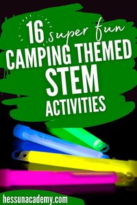 Camping STEM Activities for a Fun-Filled Summer Summer is the perfect time to get outdoors and enjoy some camping fun! But don't forget about incorporating STEM activities into your trip. From making solar ovens to learning how to start a fire, these activities are sure to please. And don't forget about roasting smores over the campfire! Camping STEM Activities for the Whole Family While you're there, why not add in a few STEM activities?