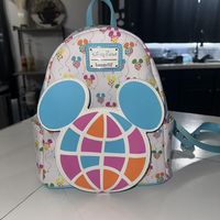 Loungefly Disney Parks Mickey Mouse backpack EPCOT edition brand new #loungefly #DisneyParks #MickeyMouse