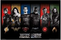 Trends International Justice League Logos Poster 34x22