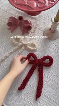 #crochet #crocheting #bows #crochetbow