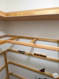 Guest Closet Makeover | Storage closet | closet shelves ideas | how to make closet shelves diy | closet organization | small closet storage ideas | closet goals | organized home | how to make more space in a small closet | #TheNavagePatch | TheNavagePatch.com