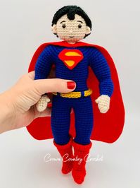 CROCHET PATTERN Superhero Doll // Amigurumi Crochet Pattern // | Etsy