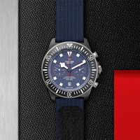 TUDOR Pelagos FXD Chrono Alinghi Red Bull, Blue Dial, 42mm, M25807KN-0001