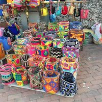 Hand made anywhere is awesome. Support local artisans no matter where you find yourself!  #travel #colombia #handmade #madebyhand #manos #dmmqg @denvermetromqg