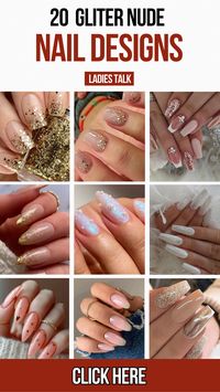 Combine elegance with sparkle in these stunning nude nail designs with glitter. Perfect for any celebration, these nails bring a subtle glam to your style. They’re ideal for adding a hint of shimmer without overwhelming your look. Whether for a night out or a special event, these nails will make you stand out. Embrace the beauty of understated glamour and shine all night long.