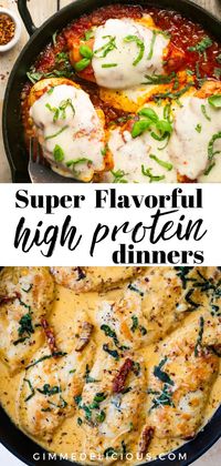 Looking for low carb high protein meals that not only taste great, but are healthy, too? Choose from 20 of our most popular and best keto recipes including quick and easy options for busy weeknights, from chicken to salmon, soup and more. Whether you are craving a dinner that’s decadent and creamy or a light lunch, you will find plenty of delicious ideas! Make this easy and delicious recipe today from gimmedelicious.com