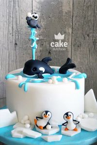 Penguins 🐧 - Cakes - #Penguins #Pies - #cakes #penguins - #Jeannette'sQuinoaSalad