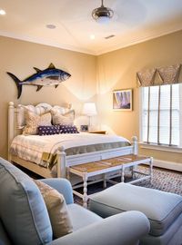 Coastal Bedroom Design and Decoration Ideas.